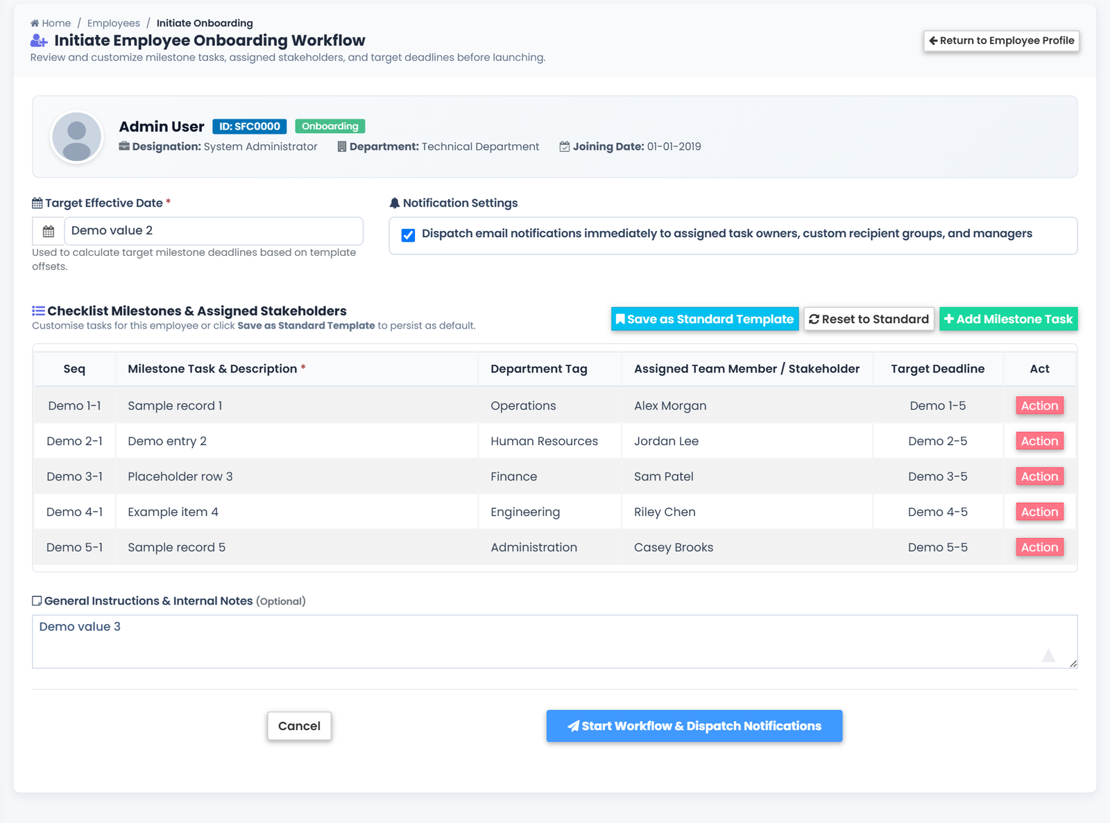 Employee Onboarding and Offboarding Lifecycle